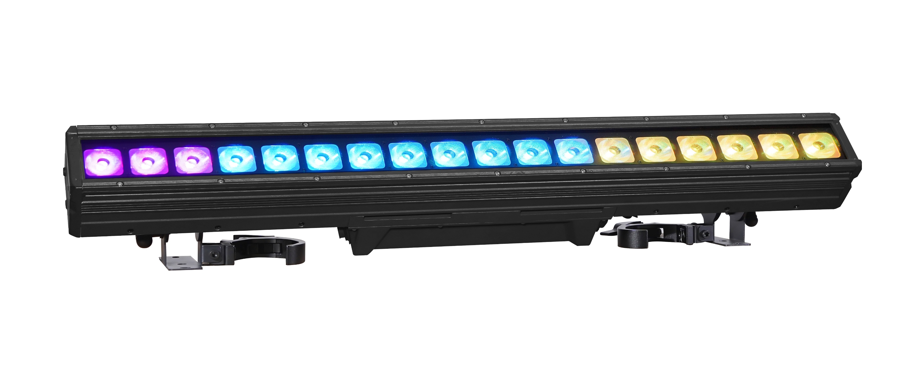 Wall wash light:18x20w RGBW LEDs, Pixel Tech, Artnet, IP65 outdoor